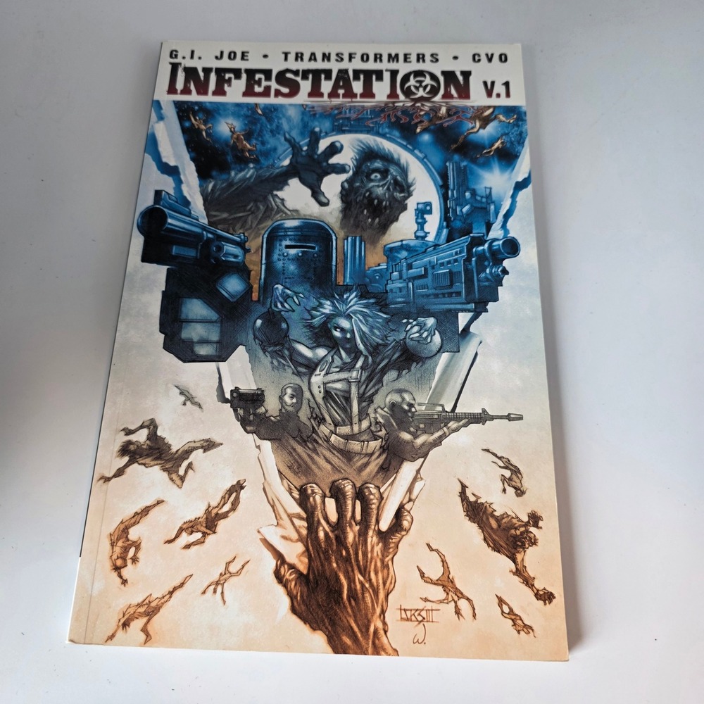 Infestation Vol 1 TPB IDW Comics GIβ Joe Transformers CVO Zombie 1st Print 2011
